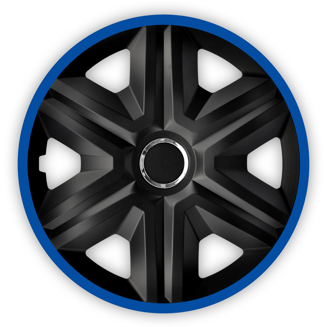 Calotas universais 14" NRM FAST LUX azul 4 peças