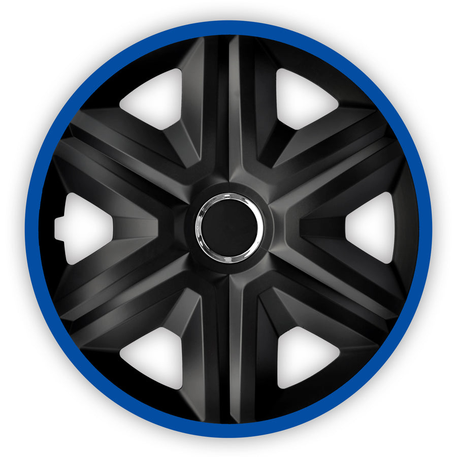 Calotas universais 14" NRM FAST LUX azul 4 peças