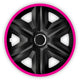 Llantas FAST LUX rosas 14 "4 piezas. Le dan al vehículo un aspecto especial.