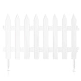 Valla de jardín PROSPERPLAST Garden Classic IPŁSU S449 blanco