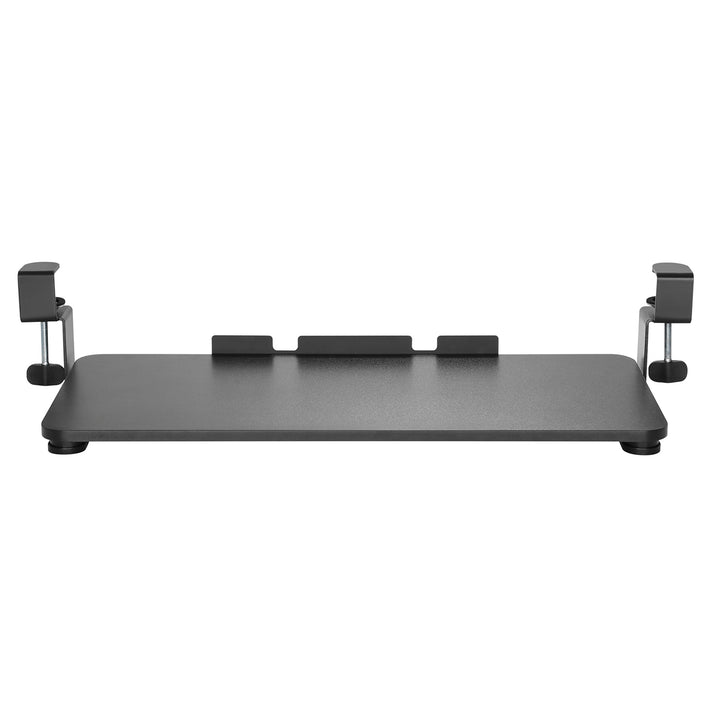 Suporte para teclado ajustável sob a prateleira de montagem em mesa MC-839