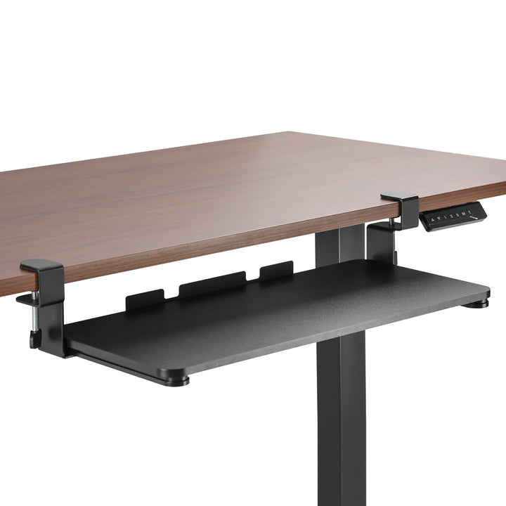 Suporte para teclado ajustável sob a prateleira de montagem em mesa MC-839