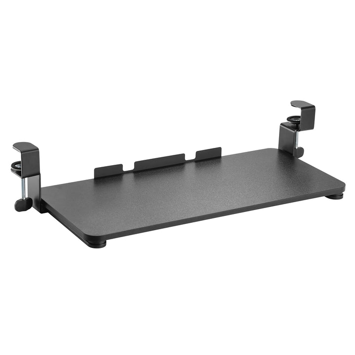 Suporte para teclado ajustável sob a prateleira de montagem em mesa MC-839