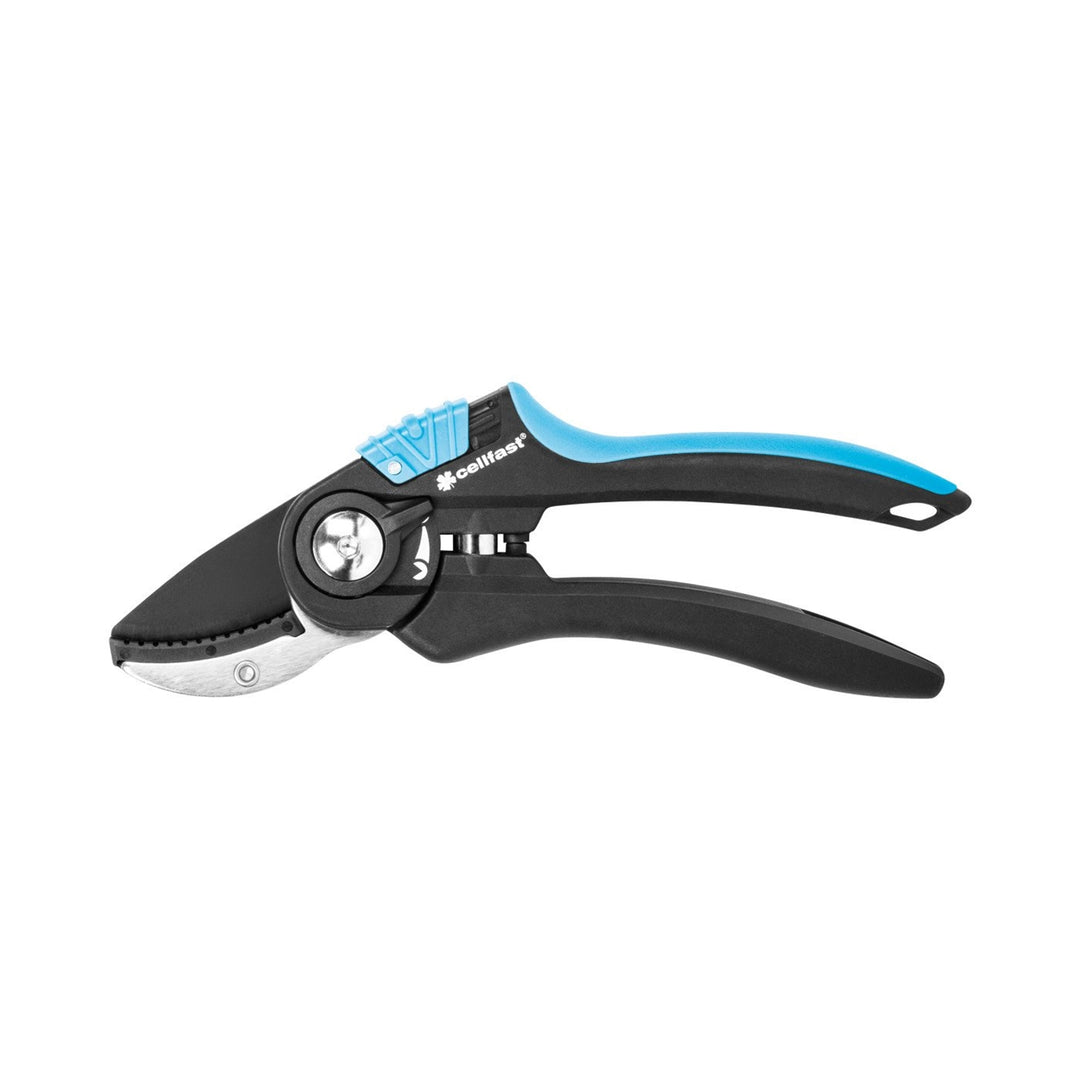 Podadora de yunque ajustable para rama o plantas color negro/azul Cellfast ERGO 41-021