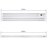 Lâmpada linear LED sob gabinete, conjunto de 2 módulos com controle remoto e fonte de alimentação Maclean Energy MCE245 - Máx. 4 módulos em uma fonte de alimentação