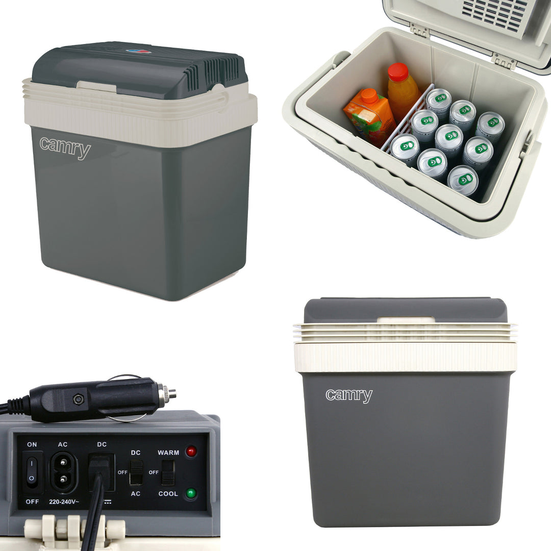 Frigorífico turístico Camry CR 8065, célula Peltier, refrigeração e aquecimento, 21 L