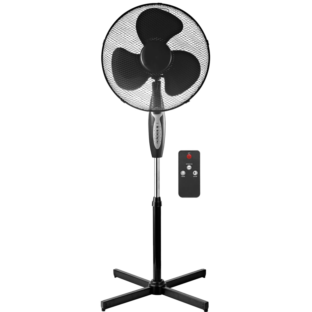Ventilador de pé LCT WT06 40W com controle remoto e temporizador oscilante