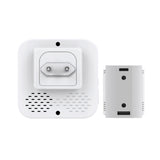 Indicador de entrada sem fio com sensor de movimento e 52 melodias, 230 V, máx. 8 sensores, branco GreenBlue GB212