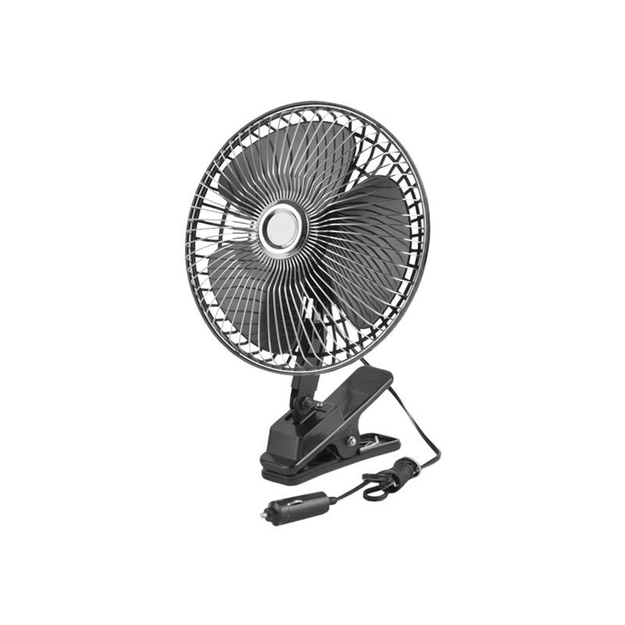 Ventilador  LTC 12V, 6" con regulación y oscilación
