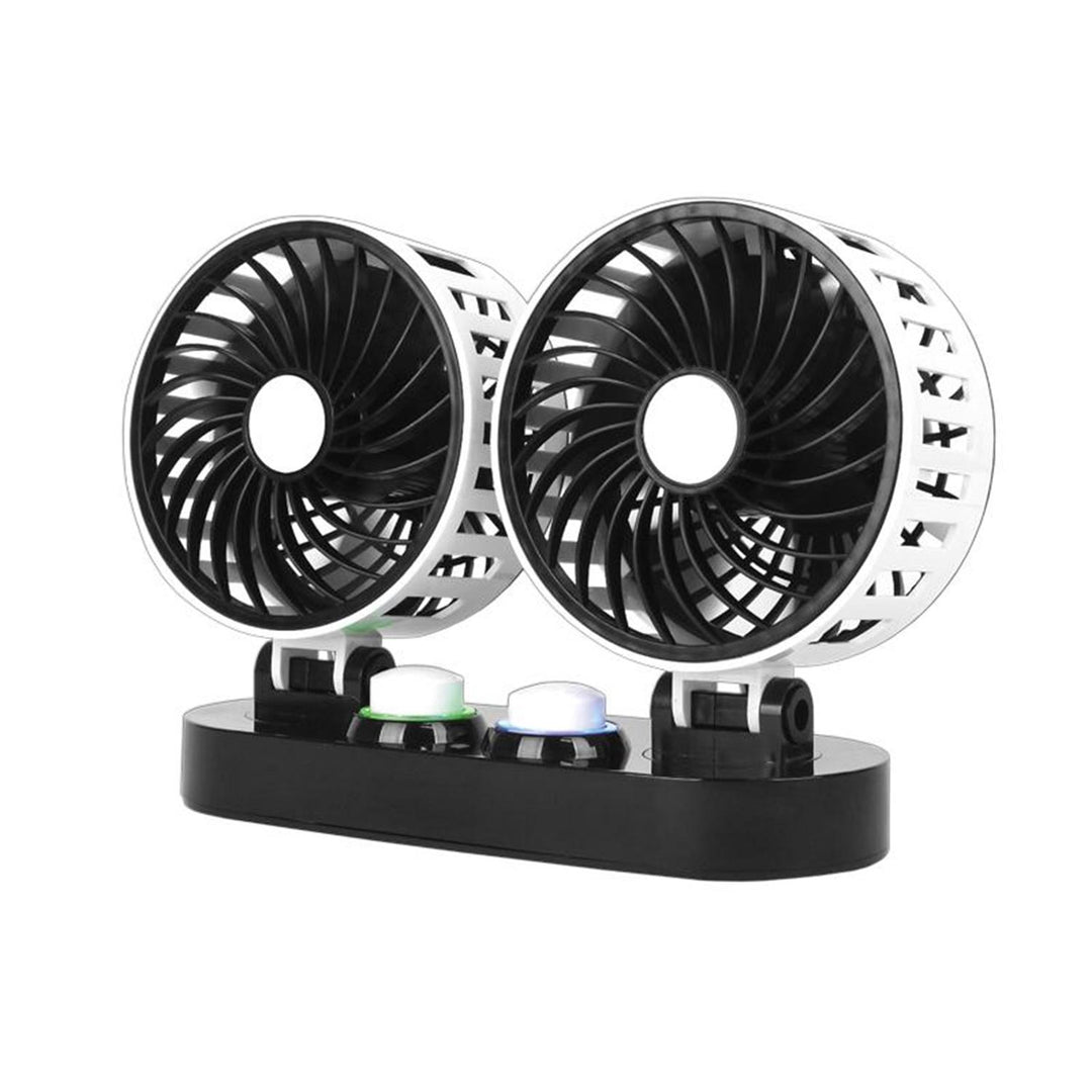 Ventilador doble de coche LTC 2x5" 24V con regulación