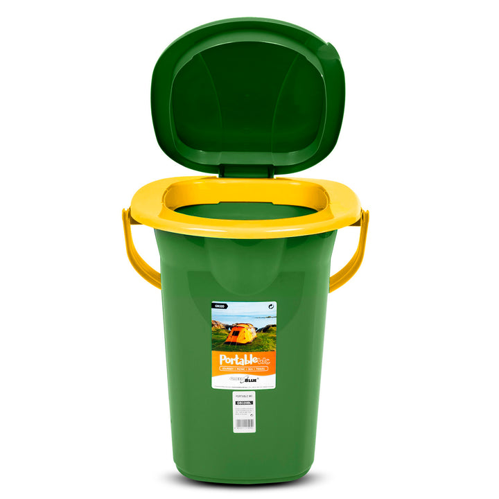 Sanita de viagem GreenBlue GB320GO verde escuro/laranja