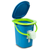 Inodoro portatil para acampanada viaje disponible en 5 variantes de muestra de color GreenBlue GB320