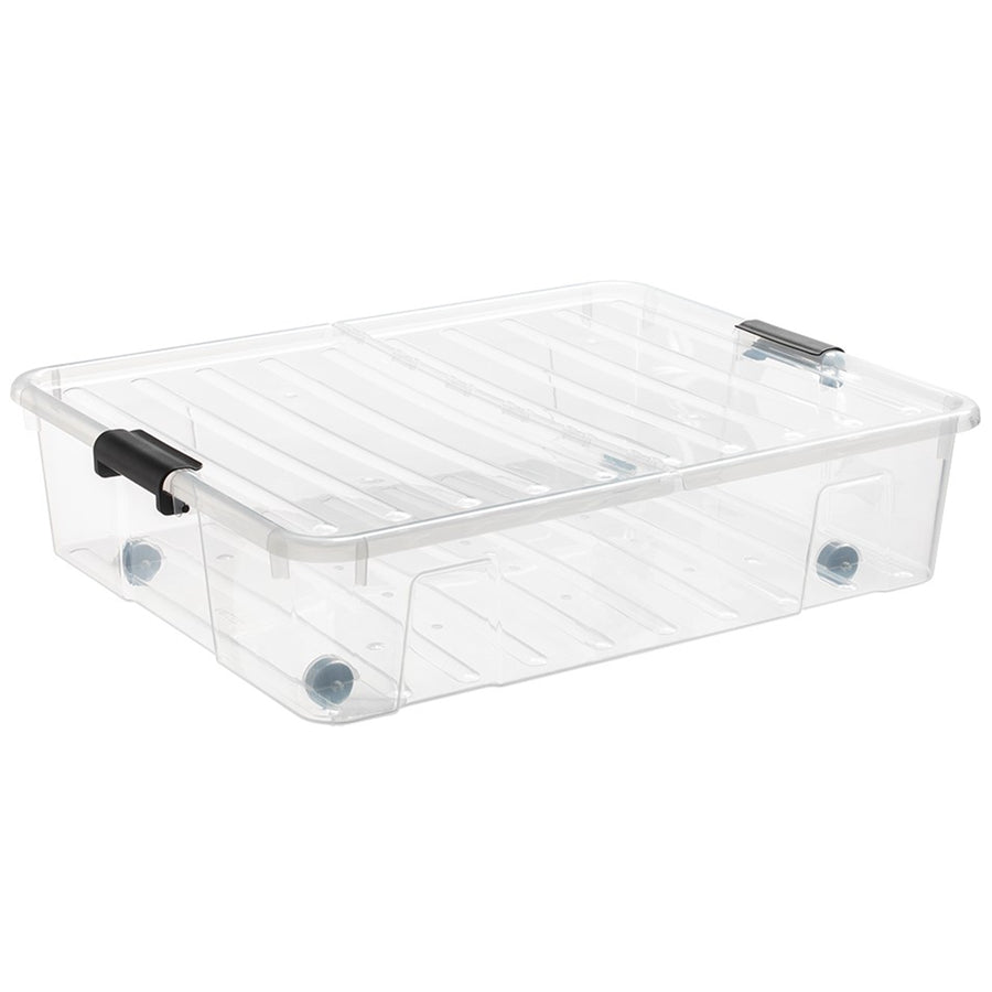 Contentor cama transparente Plast Team Bedroller XL 49L