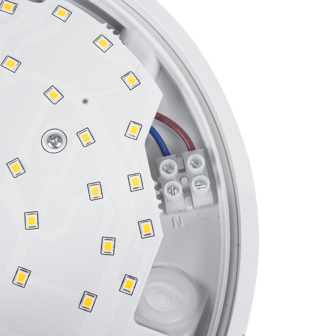 Lâmpada LED com sensor de movimento infravermelho MCE291 W 1100lm 15W IP54 Maclean Energy branco