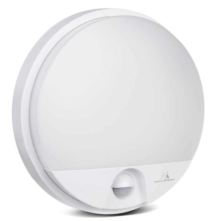 Lâmpada LED com sensor de movimento infravermelho MCE291 W 1100lm 15W IP54 Maclean Energy branco