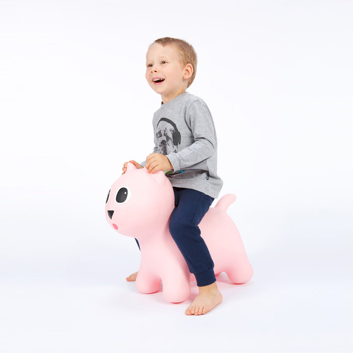 Tootina Gatito- juguete inflable de salto para niños, diferentes colores disponibles