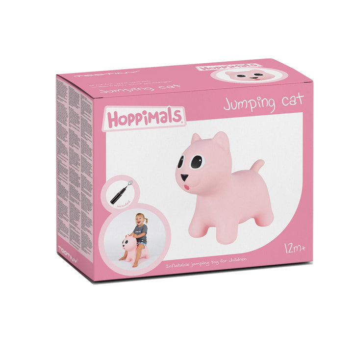 Tootina Gatito- juguete inflable de salto para niños, diferentes colores disponibles