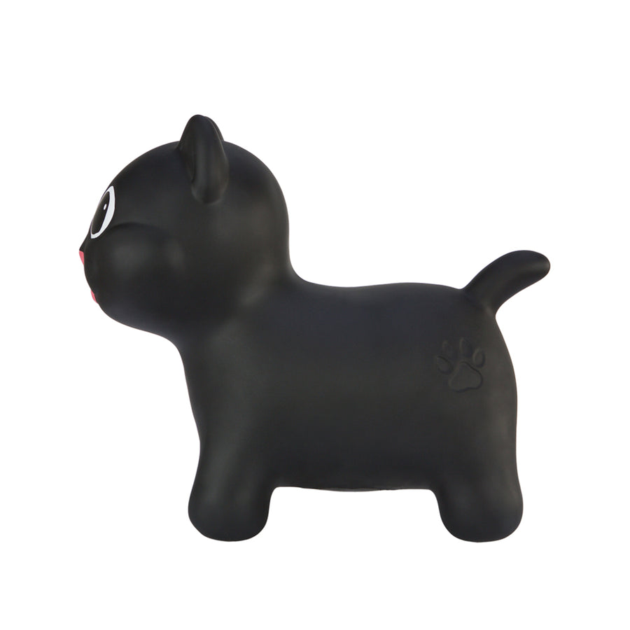 Gatinho Tootina preto - brinquedo de salto inflável para crianças