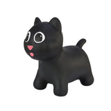Gatinho Tootina preto - brinquedo de salto inflável para crianças