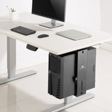 Suporte de montagem vertical para computador sob a mesa ajustável máx. 10kg Maclean MC-885 B preto