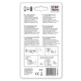 Luz traseira LED para bicicleta 37x37x16mm Maclean MCE355