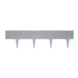 Borda de jardim Prosperplast Borda de cerca de jardim IBRA de 3,9 m