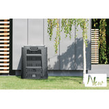 Compostor com capacidade de 220 litros, Prosperplast Compogreen IKST220C 220L, preto, maciço