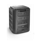 Compostor com capacidade de 220 litros, Prosperplast Compogreen IKST220C 220L, preto, maciço