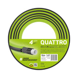 Mangueira de jardim trançada cruzada Cellfast Quattro 1/2" 15m 4 camadas