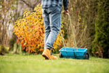 Espalhador manual de jardim, espalhador universal 12 litros espalhador de alumínio largura 45cm Cellfast