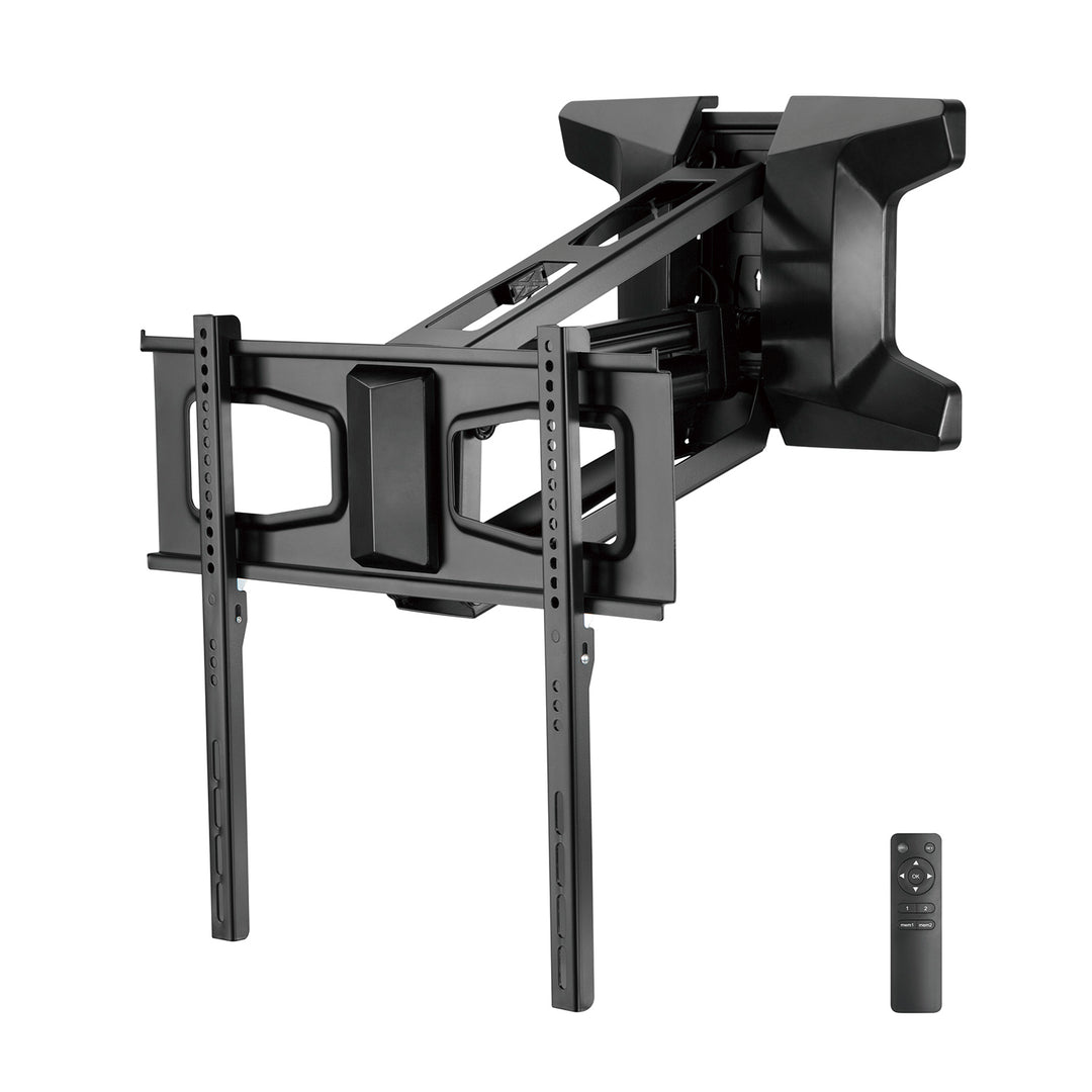 Montagem Maclean, TV elétrica na lareira, Max vesa 600x400, Controle remoto, 37"-70", 35kg, MC-891