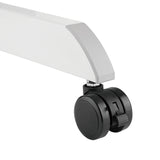 Mesa para laptop ajustável em altura com rodas Mesa de pé Elevador a gás Altura ajustável até um máximo de 113 cm 30 graus Inclinável Carregável até 8 kg