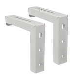 Juego de 2 soportes para pantallas de proyección máx. carga 25KG (por juego), acero Maclean MC-923