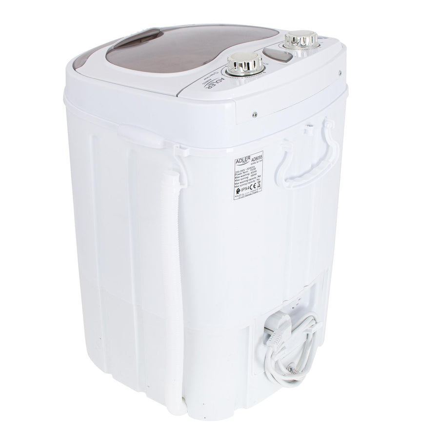 Mini Lavadora Centrifugadora Portátil 3kg Lavado 150W Adler AD 8055