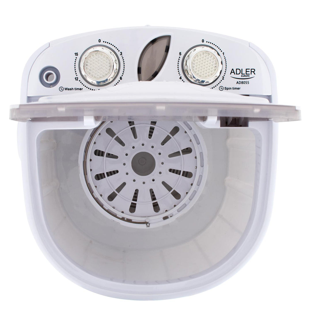Mini Lavadora Centrifugadora Portátil 3kg Lavado 150W Adler AD 8055