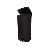 CURVER DECO BIN Lixeira metálica com pedal 50L - preta