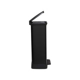 CURVER DECO BIN Lixeira metálica com pedal 50L - preta