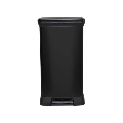 CURVER DECO BIN Lixeira metálica com pedal 50L - preta