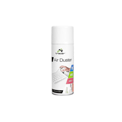Ar comprimido TRACER Air Duster 400ml - remove a poeira de locais de difícil acesso