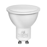 Bombilla LED GU10 7W blanco cálido 3000K, 220-240V ~, 50 / 60Hz, 490 lúmenes Maclean Energy MCE437 WW