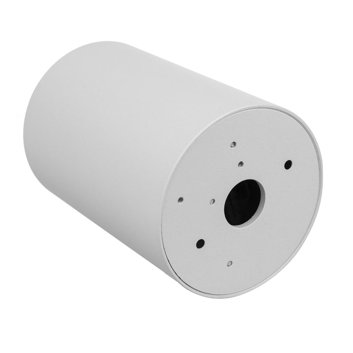 Spot de teto ajustável com casquilho GU10 para lâmpadas LED e halógenas até 40W para montagem saliente, branco, 80x115mm, alumínio MCE422 W
