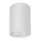 Spot de teto ajustável com casquilho GU10 para lâmpadas LED e halógenas até 40W para montagem saliente, branco, 80x115mm, alumínio MCE422 W