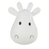 Jumper de borracha de vaca branca enorme e exclusivo, diversão de salto com bomba de ar Hoppimals