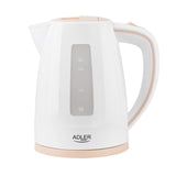 Adler AD 1264 Hervidor de Agua Eléctrico 1,7 L, 2200W, plástico