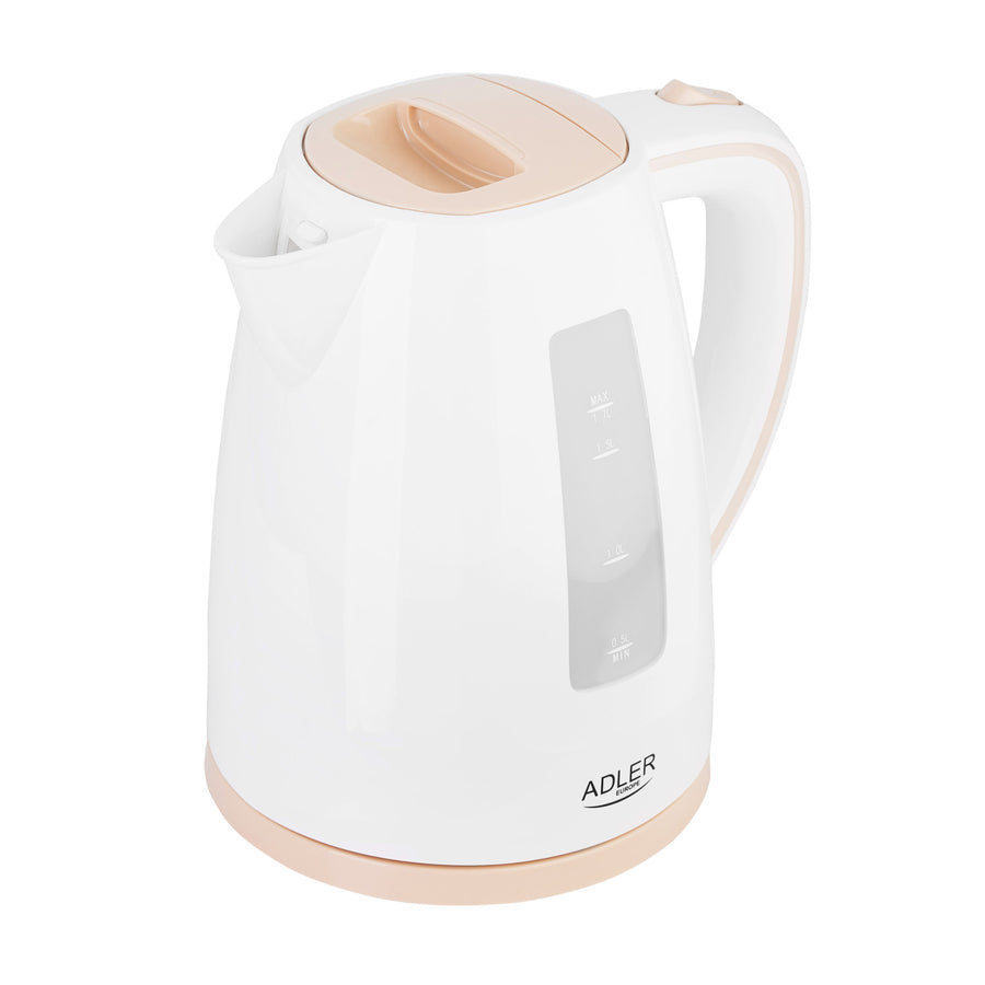 Adler AD 1264 Hervidor de Agua Eléctrico 1,7 L, 2200W, plástico