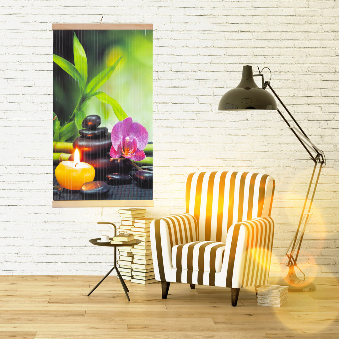 Aquecedor infravermelho - Painel de aquecimento flexível de 430 W com controlador TRIO, Design 3 Harmony, dimensões 100 x 57 cm