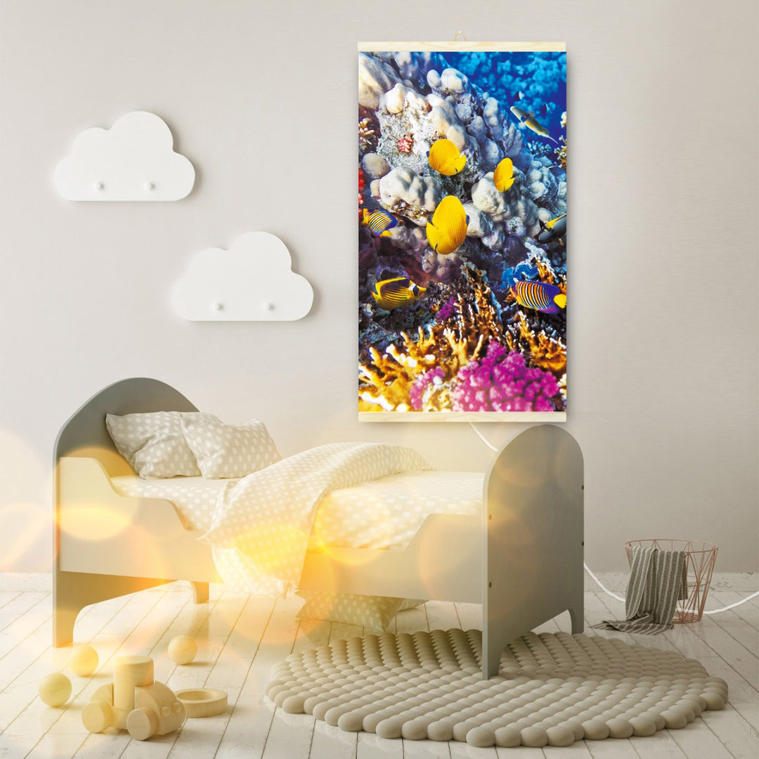 Aquecedor infravermelho - Painel de aquecimento flexível de 430 W com controlador TRIO, Design 3 Harmony, dimensões 100 x 57 cm