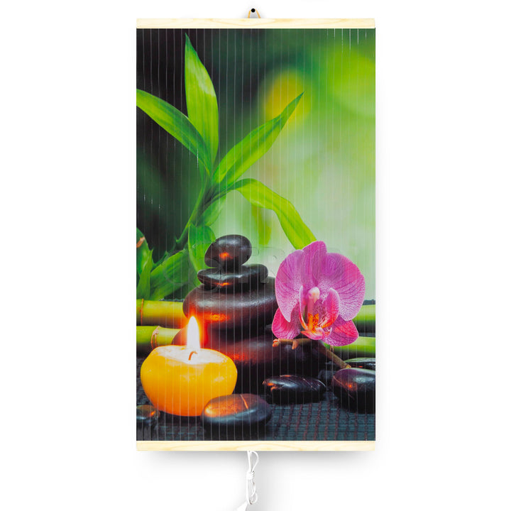 Aquecedor infravermelho - Painel de aquecimento flexível de 430 W com controlador TRIO, Design 3 Harmony, dimensões 100 x 57 cm