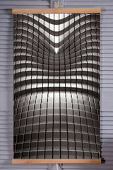 Calefactor infrarrojo - Panel calefactor flexible 430Wcon regulador TRIO Diseño 7 Abstracto, Dimensiones 100x57cm