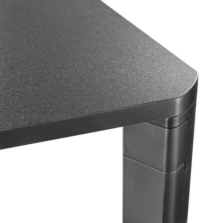 Suporte de tela ajustável em altura com monitor de carregamento sem fio Qi de 17 "~ 32" suporta carregamento por indução de até 20 kg